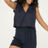 Florence Short in Silk Crepe