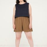 Florence Short in Silk Crepe