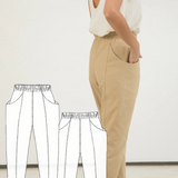 Patrón de costura digital Clyde Work Pant