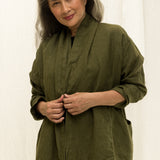 Clyde Jacket in Midweight Linen