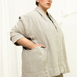 Clyde Jacket in Midweight Linen