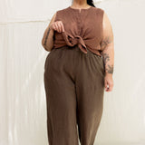 Florence Pant in Midweight Linen
