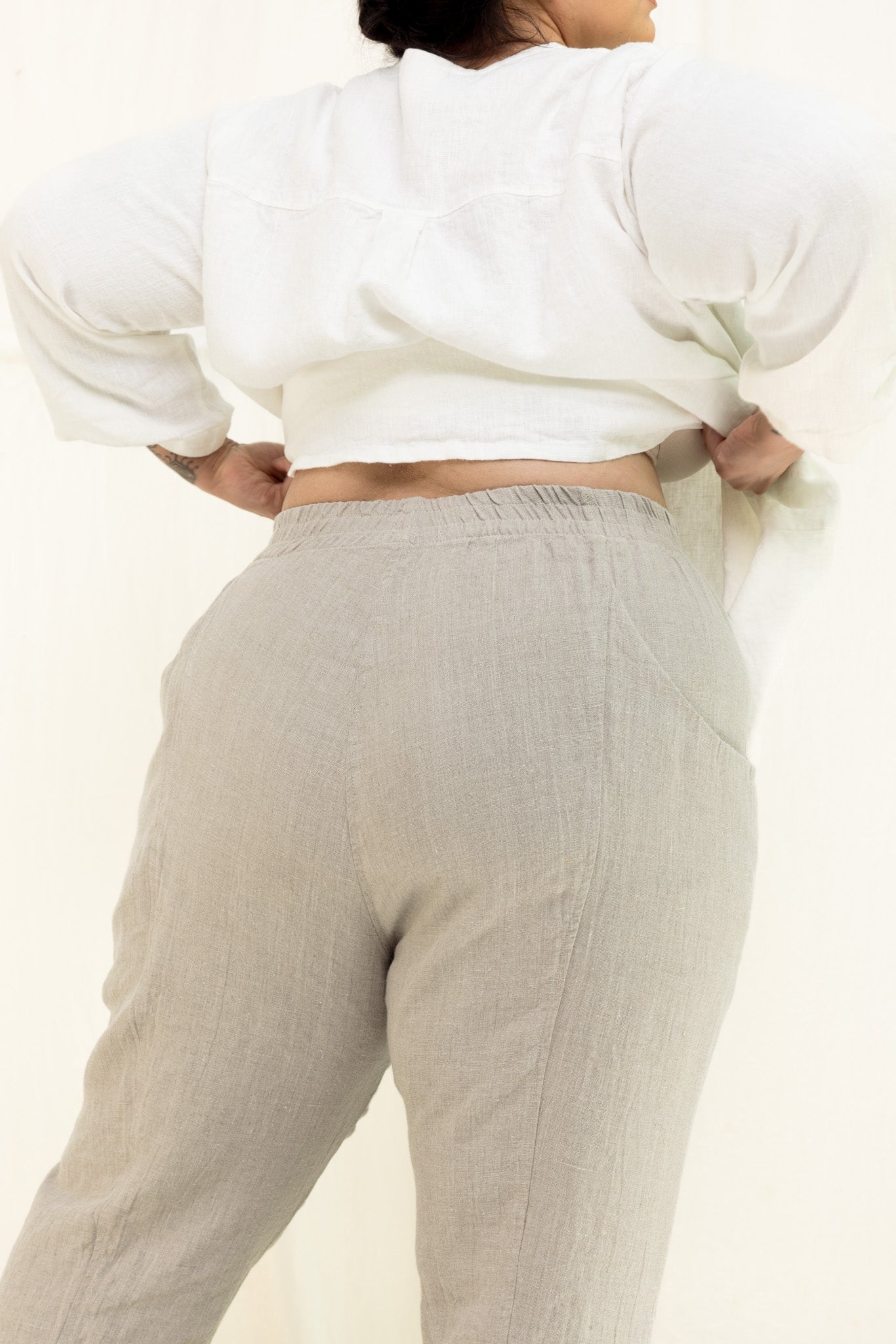 Clyde Work Pant in Midweight Linen