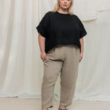 Andy Trouser in Midweight Linen Flax#color_flax