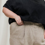 Andy Trouser in Midweight Linen Flax#color_flax