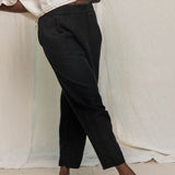 Andy Trouser in Midweight Linen Ink#color_ink