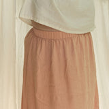 Bel Skirt in Lightweight Linen Canyon#color_canyon