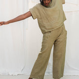 Georgia Tee in Midweight Linen Pear#color_pear