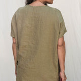 Harper Tunic in Midweight Linen Pear#color_pear