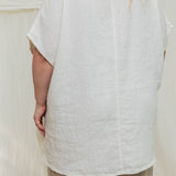 Harper Tunic in Midweight Linen Salt#color_salt