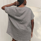 Harper Tunic in Lightweight Linen Overcast#color_overcast