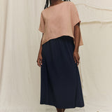 Linn Tee in Lightweight Linen Canyon#color_canyon