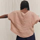 Linn Tee in Lightweight Linen Canyon#color_canyon