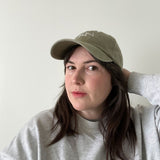 "ZZ" Hat in Washed Cotton | Khaki