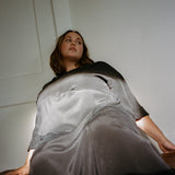 Black Silk Crepe by the Yard
