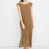 Marlena Midi in Silk Crepe