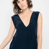 Marlena Tank in Silk Crepe