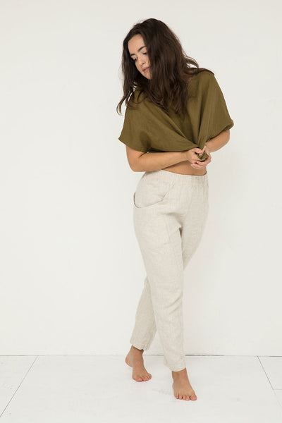 Elizabeth Suzann Clyde Work Pant and Clyde Work Shorts in Cotton Twill