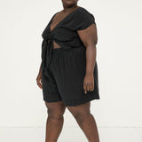 Florence Short in Silk Crepe