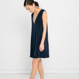 Marlena Dress in Silk Crepe