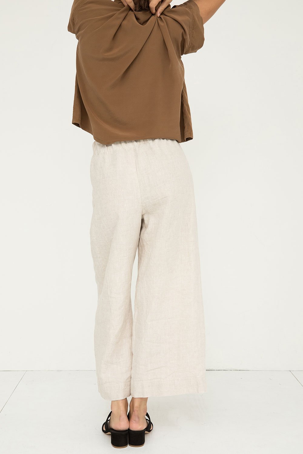 *FINAL SALE* Florence Pant in Midweight Linen – Elizabeth Suzann