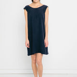 Marlena Dress in Silk Crepe