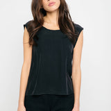 Marlena Tank in Silk Crepe