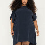 Georgia Dress in Silk Crepe