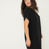 Georgia Dress in Silk Crepe