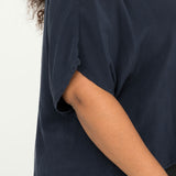 Linn Tee in Silk Crepe