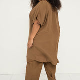 Georgia Dress in Silk Crepe