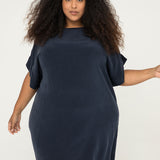 Georgia Dress in Silk Crepe