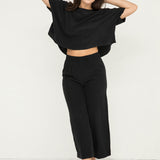 Linn Tee in Silk Crepe