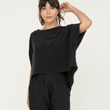 Linn Tee in Silk Crepe