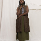 Clyde Vest in Midweight Linen