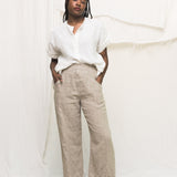 Clyde Culotte in Midweight Linen