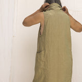 Clyde Vest in Midweight Linen