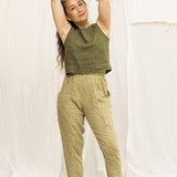 Clyde Work Pant in Midweight Linen