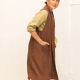 Clyde Vest in Midweight Linen
