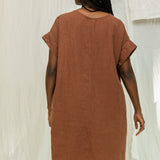 Georgia Midi in Midweight Linen