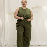 Clyde Culotte in Midweight Linen
