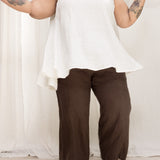 Clyde Culotte in Midweight Linen
