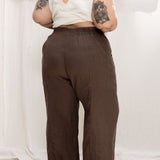 Clyde Culotte in Midweight Linen