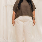 Andy Trouser in Organic Cotton Canvas Natural#color_natural