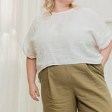 Andy Trouser in Organic Cotton Canvas Olivine#color_olivine