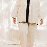 Clyde Jacket in Organic Cotton Canvas Natural#color_natural