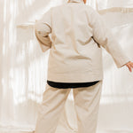 Clyde Jacket in Organic Cotton Canvas Natural#color_natural