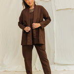 Clyde Jacket in Organic Cotton Canvas Umber#color_umber