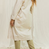 Clyde Trench in Organic Cotton Canvas Natural#color_natural