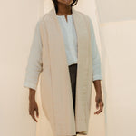 Clyde Vest in Organic Cotton Canvas Natural#color_natural